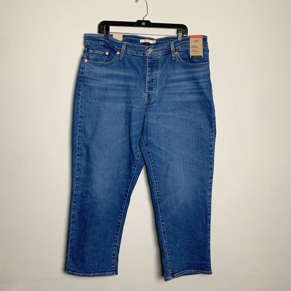 New Women’s Levi’s Wedgie Jeans Size 20 Plus Size Straight Jeans